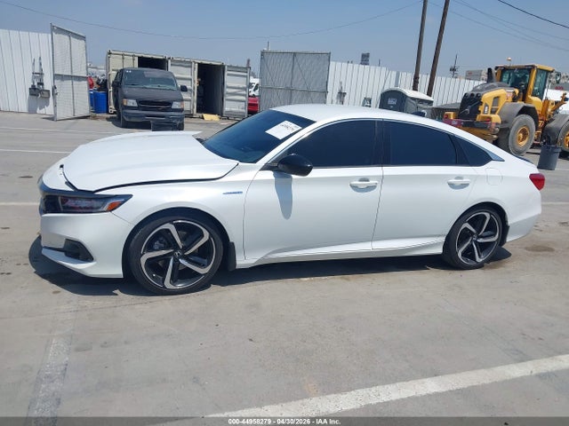 44958279 :رقم المزاد ، 1HGCV3F22NA041175 vin ، 2022 Honda Accord Hybrid Sport مزاد بيع