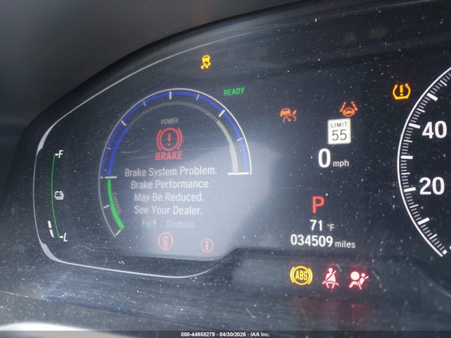 44958279 :رقم المزاد ، 1HGCV3F22NA041175 vin ، 2022 Honda Accord Hybrid Sport مزاد بيع