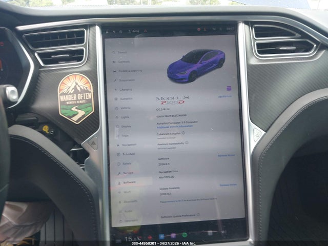 Aukcja sprzedaży 2018 Tesla Model S 100d/75d/p100d, vin: 5YJSA1E4XJF248539, numer aukcji: 44958301