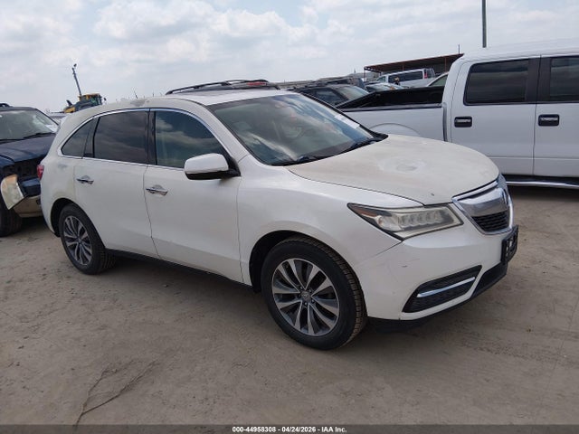 44958308 :رقم المزاد ، 5FRYD3H47EB016204 vin ، 2014 Acura Mdx Technology Package مزاد بيع