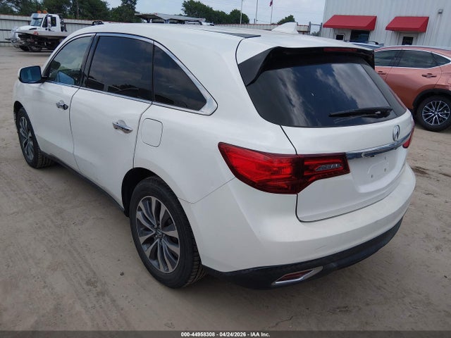 44958308 :رقم المزاد ، 5FRYD3H47EB016204 vin ، 2014 Acura Mdx Technology Package مزاد بيع