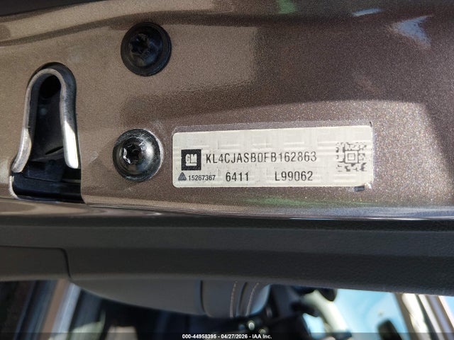 Aukcja sprzedaży 2015 Buick Encore, vin: KL4CJASB0FB162863, numer aukcji: 44958395