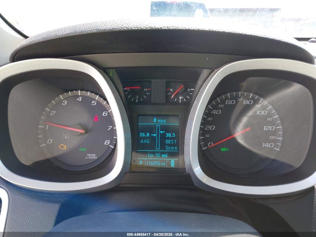 2016 Chevrolet Equinox Lt მანქანა იყიდება აუქციონზე, vin: 2GNALCEK2G1131752, აუქციონის ნომერი: 44958417