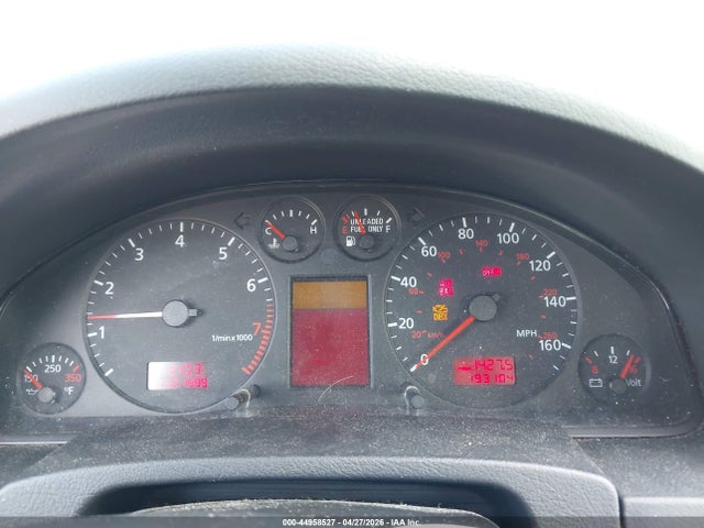 Aukcja sprzedaży 2000 Audi A6 2.7t, vin: WAUED54B6YN000695, numer aukcji: 44958527