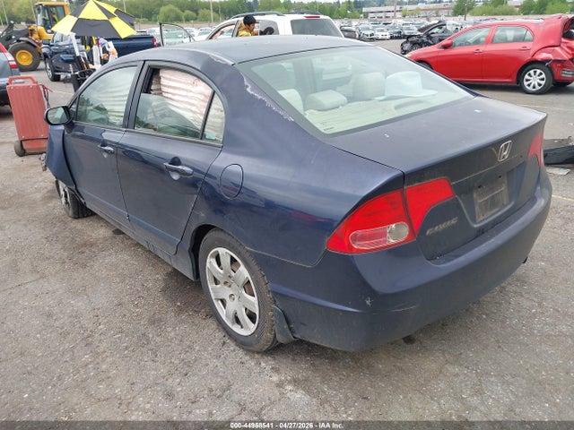 2006 Honda Civic Lx მანქანა იყიდება აუქციონზე, vin: 1HGFA16566L063872, აუქციონის ნომერი: 44958541