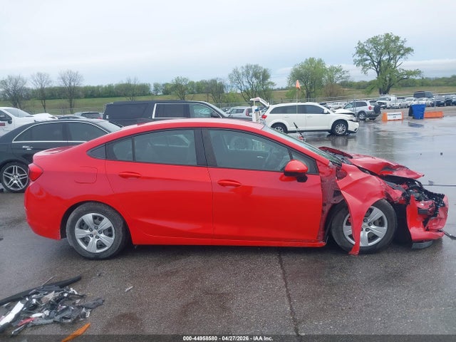 2018 Chevrolet Cruze Ls Auto მანქანა იყიდება აუქციონზე, vin: 1G1BC5SMXJ7100220, აუქციონის ნომერი: 44958580
