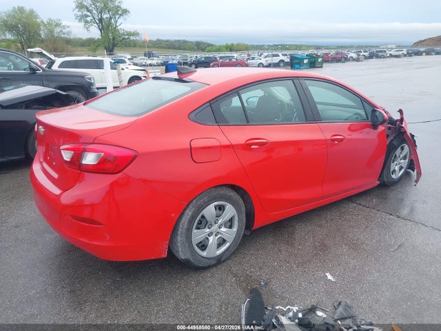 2018 Chevrolet Cruze Ls Auto მანქანა იყიდება აუქციონზე, vin: 1G1BC5SMXJ7100220, აუქციონის ნომერი: 44958580