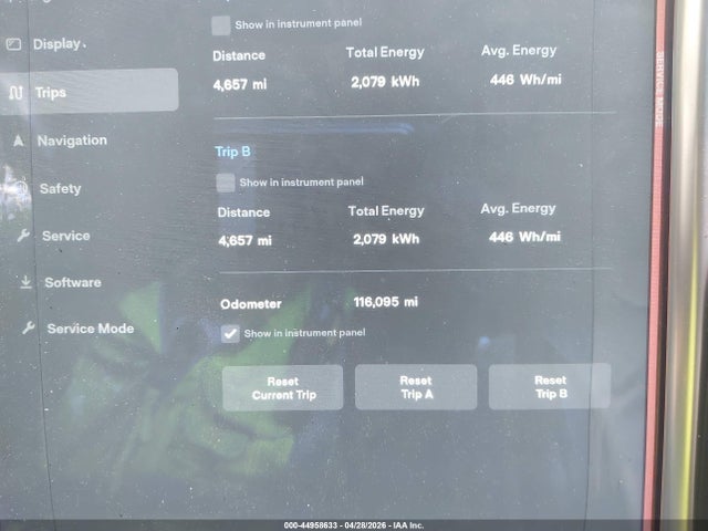 5YJSA1H1XEFP57375 Tesla Model S P85