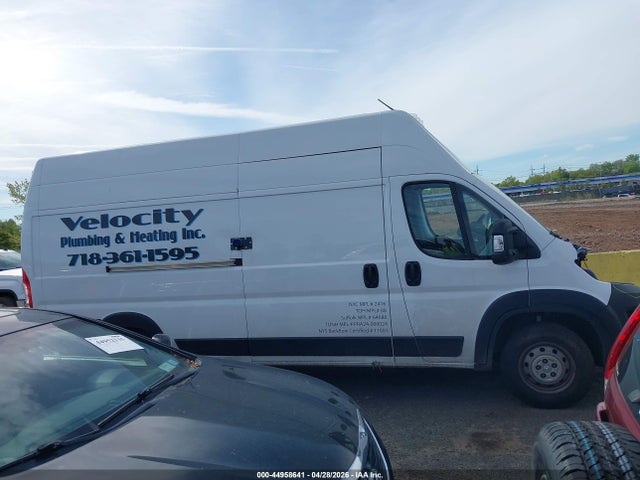 44958641 :رقم المزاد ، 3C6MRVZG9PE591717 vin ، 2023 Ram Promaster 3500 Cargo Van Super High Roof 159 Wb Ext مزاد بيع