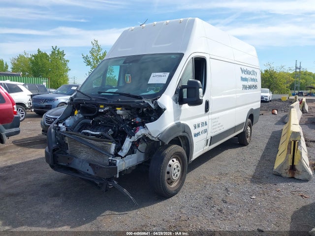 44958641 :رقم المزاد ، 3C6MRVZG9PE591717 vin ، 2023 Ram Promaster 3500 Cargo Van Super High Roof 159 Wb Ext مزاد بيع