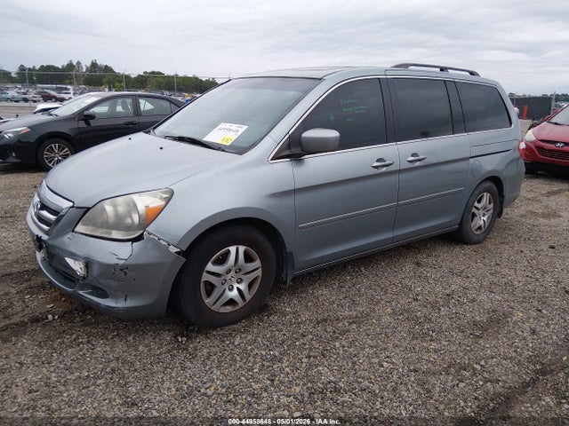 2007 Honda Odyssey Ex-l მანქანა იყიდება აუქციონზე, vin: 5FNRL38727B038262, აუქციონის ნომერი: 44958648