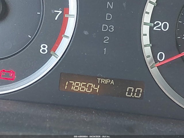 44958684 :رقم المزاد ، 1HGCP26339A165944 vin ، 2009 Honda Accord 2.4 Lx مزاد بيع
