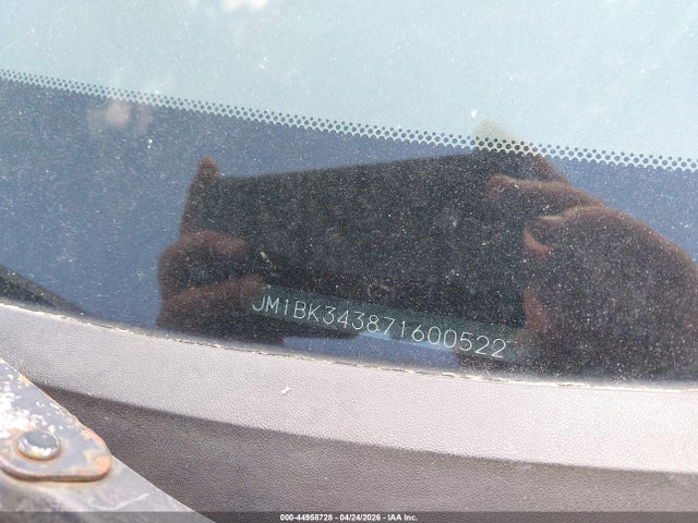 44958728 :رقم المزاد ، JM1BK343871600522 vin ، 2007 Mazda Mazda3 S Touring مزاد بيع