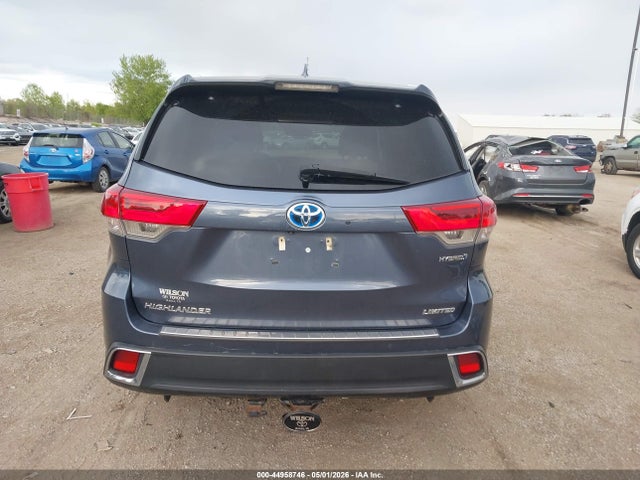 Aukcja sprzedaży 2018 Toyota Highlander Hybrid Limited, vin: 5TDDGRFH2JS037922, numer aukcji: 44958746