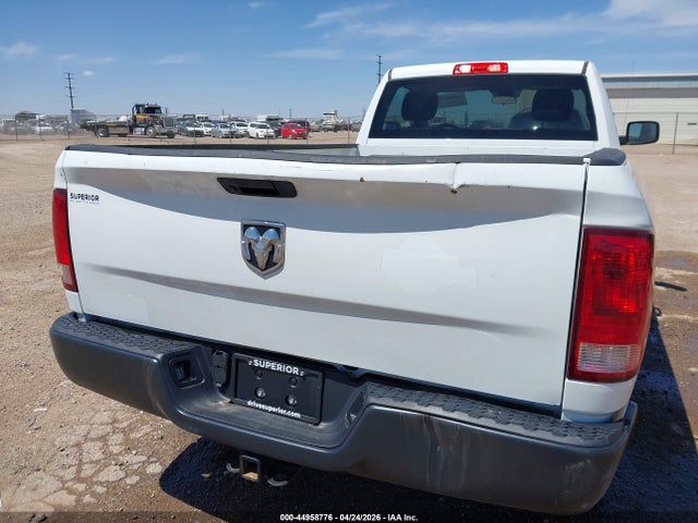 44958776 :رقم المزاد ، 3C6JR6DG2PG671753 vin ، 2023 Ram 1500 Classic Tradesman  4x2 8' Box مزاد بيع