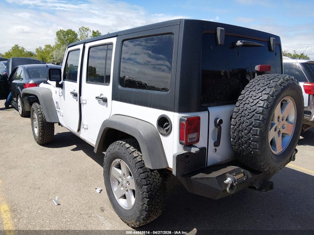 2017 Jeep Wrangler Unlimited Sport 4x4 მანქანა იყიდება აუქციონზე, vin: 1C4BJWDG0HL715449, აუქციონის ნომერი: 44958814