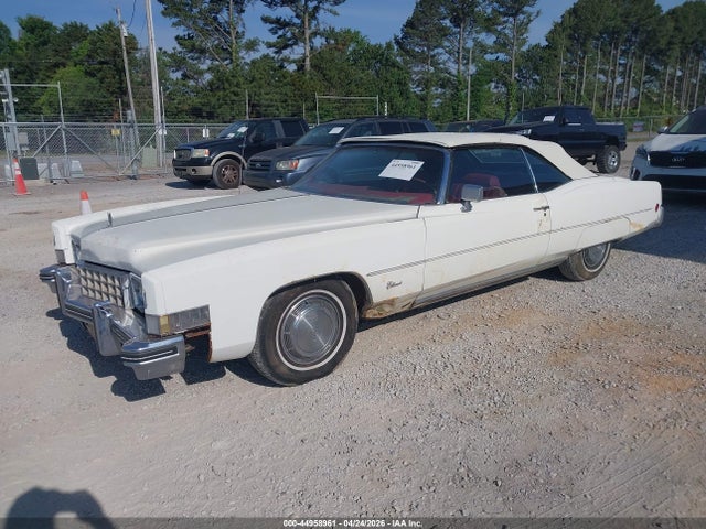 44958961 :رقم المزاد ، 6L67S3Q411954 vin ، 1973 Cadillac Convertible مزاد بيع