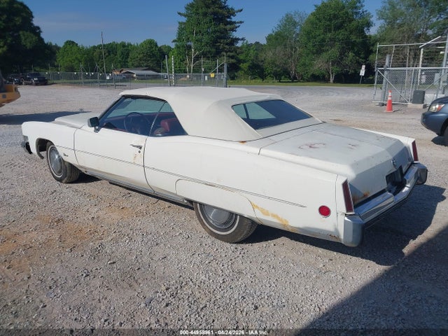 44958961 :رقم المزاد ، 6L67S3Q411954 vin ، 1973 Cadillac Convertible مزاد بيع