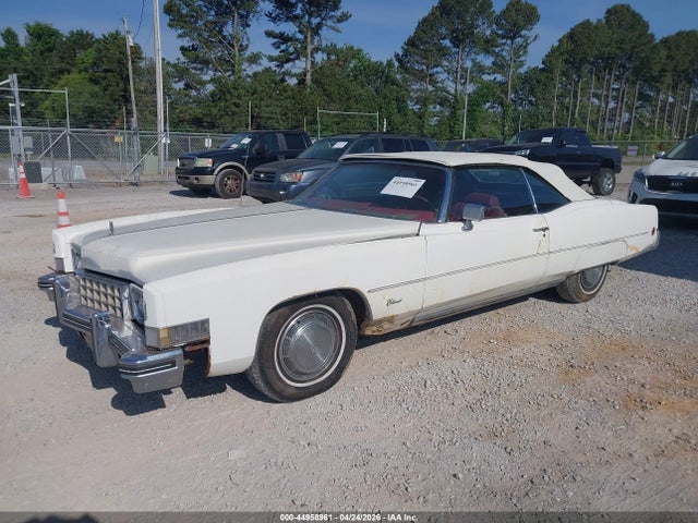 44958961 :رقم المزاد ، 6L67S3Q411954 vin ، 1973 Cadillac Convertible مزاد بيع