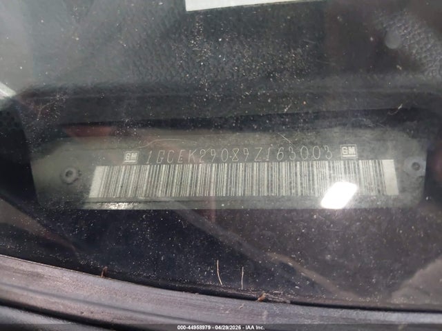 44958979 :رقم المزاد ، 1GCEK29089Z163003 vin ، 2009 Chevrolet Silverado 1500 Lt مزاد بيع