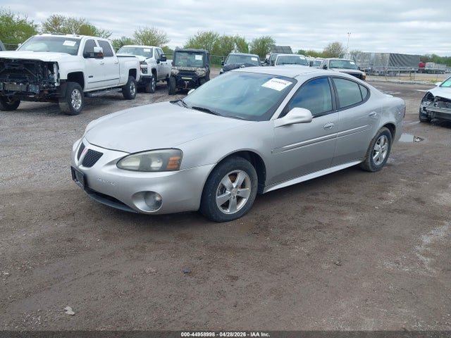 Продаж на аукціоні авто 2008 Pontiac Grand Prix, vin: 2G2WP552381157975, номер лоту: 44958998