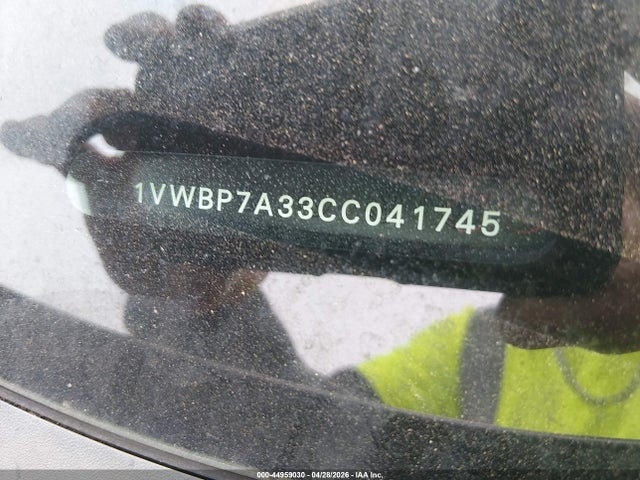 Продаж на аукціоні авто 2012 Volkswagen Passat 2.5l Se, vin: 1VWBP7A33CC041745, номер лоту: 44959030