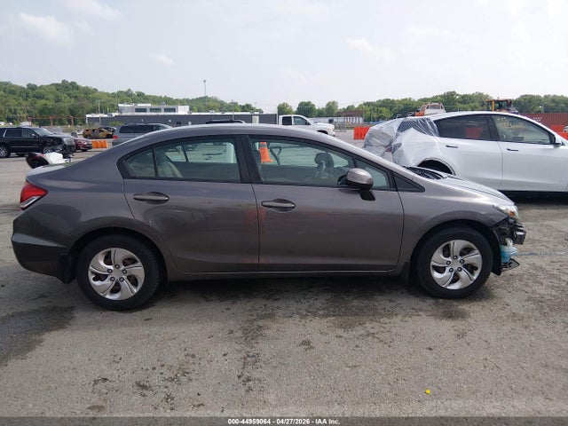 44959064 :رقم المزاد ، 19XFB2F56DE061126 vin ، 2013 Honda Civic Lx مزاد بيع