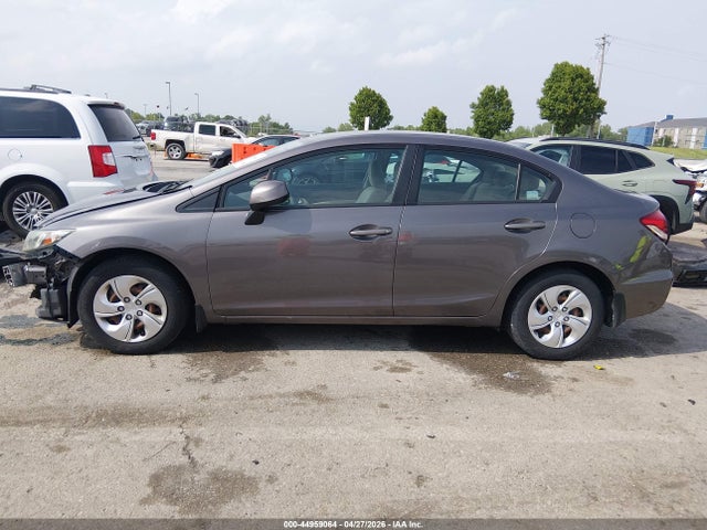 44959064 :رقم المزاد ، 19XFB2F56DE061126 vin ، 2013 Honda Civic Lx مزاد بيع