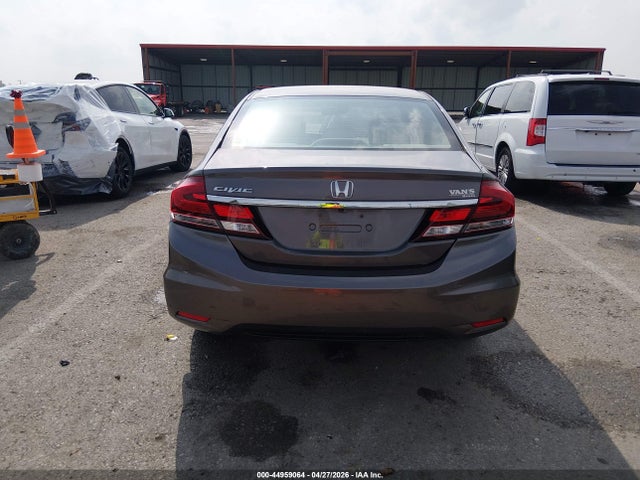 44959064 :رقم المزاد ، 19XFB2F56DE061126 vin ، 2013 Honda Civic Lx مزاد بيع