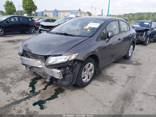 44959064 :رقم المزاد ، 19XFB2F56DE061126 vin ، 2013 Honda Civic Lx مزاد بيع