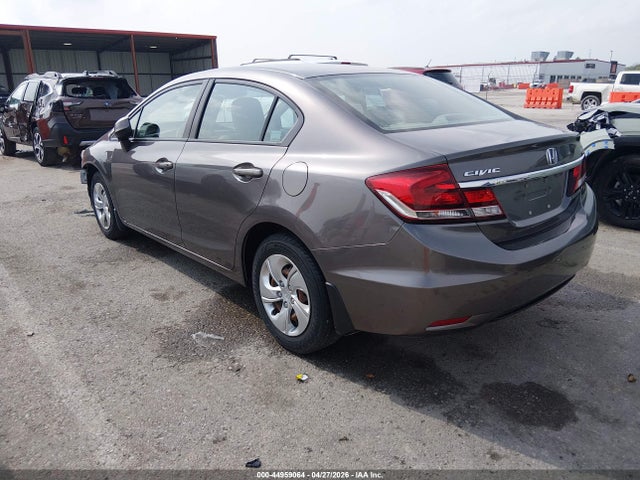 44959064 :رقم المزاد ، 19XFB2F56DE061126 vin ، 2013 Honda Civic Lx مزاد بيع