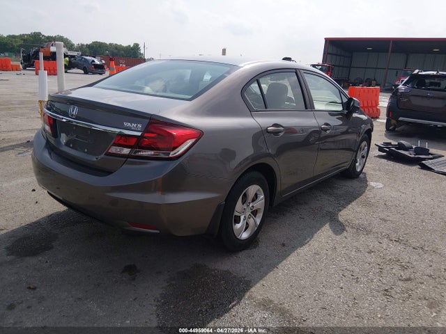 44959064 :رقم المزاد ، 19XFB2F56DE061126 vin ، 2013 Honda Civic Lx مزاد بيع