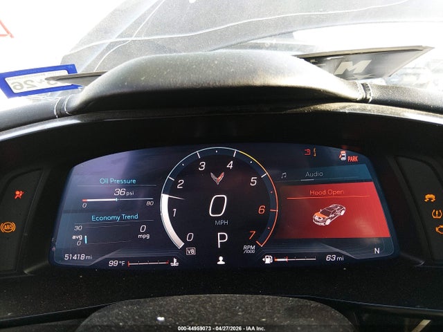 Aukcja sprzedaży 2022 Chevrolet Corvette Stingray Rwd  1lt, vin: 1G1YA2D43N5118152, numer aukcji: 44959073