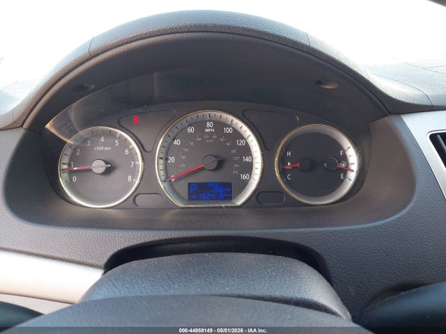 2009 Hyundai Sonata Se V6 მანქანა იყიდება აუქციონზე, vin: 5NPEU46F59H508493, აუქციონის ნომერი: 44959149