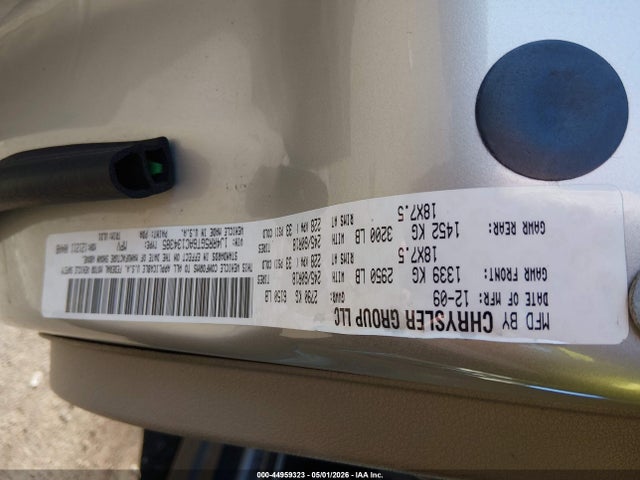44959323 :رقم المزاد ، 1J4RR5GT6AC134385 vin ، 2010 Jeep Grand Cherokee Limited مزاد بيع