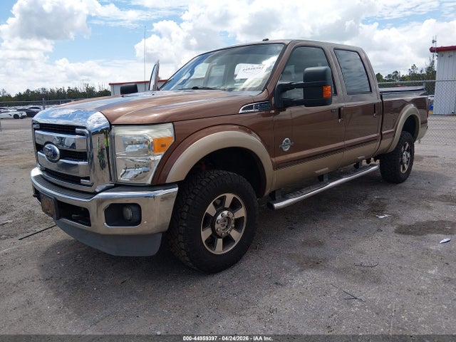 44959397 :رقم المزاد ، 1FT8W3BT3BEA07427 vin ، 2011 Ford F-350 Lariat مزاد بيع