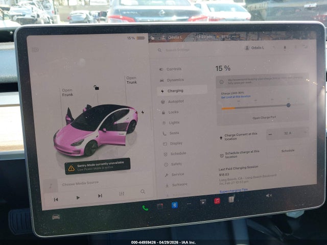 Продаж на аукціоні авто 2023 Tesla Model 3 Rear-wheel Drive, vin: 5YJ3E1EA7PF608129, номер лоту: 44959426