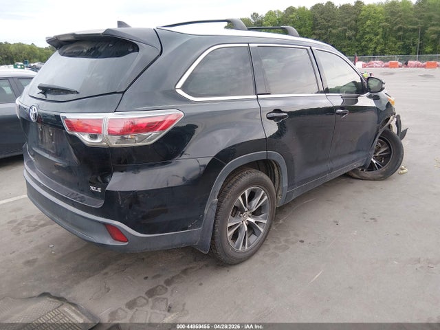 Aukcja sprzedaży 2016 Toyota Highlander Xle V6, vin: 5TDKKRFH8GS503027, numer aukcji: 44959455