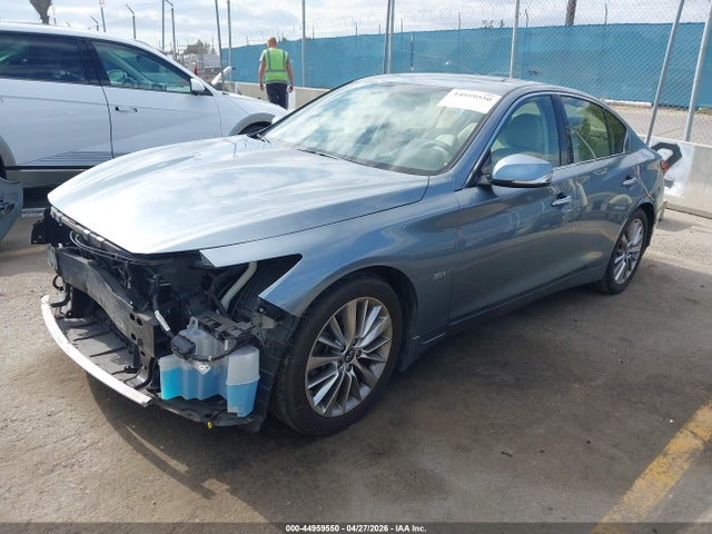 Продаж на аукціоні авто 2018 Infiniti Q50 3.0t Luxe, vin: JN1EV7AP4JM362454, номер лоту: 44959550