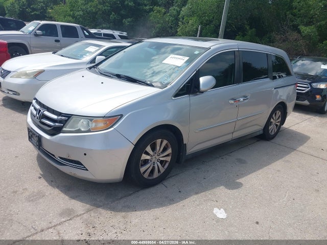 2014 Honda Odyssey Ex-l მანქანა იყიდება აუქციონზე, vin: 5FNRL5H61EB018049, აუქციონის ნომერი: 44959554