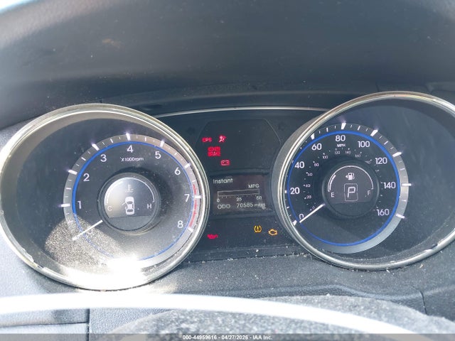 2013 Hyundai Sonata Gls მანქანა იყიდება აუქციონზე, vin: 5NPEB4AC1DH644129, აუქციონის ნომერი: 44959616