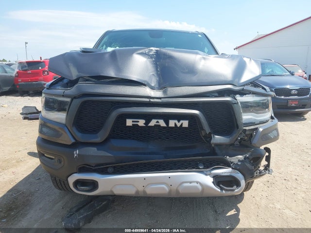 44959641 :رقم المزاد ، 1C6SRFETXKN843320 vin ، 2019 Ram 1500 Rebel  4x4 6'4 Box مزاد بيع