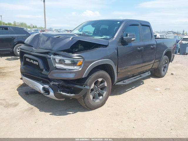44959641 :رقم المزاد ، 1C6SRFETXKN843320 vin ، 2019 Ram 1500 Rebel  4x4 6'4 Box مزاد بيع