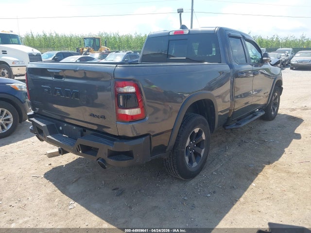 44959641 :رقم المزاد ، 1C6SRFETXKN843320 vin ، 2019 Ram 1500 Rebel  4x4 6'4 Box مزاد بيع
