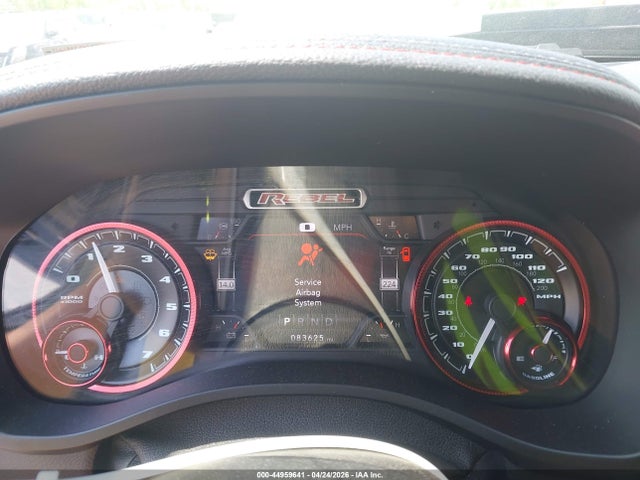 44959641 :رقم المزاد ، 1C6SRFETXKN843320 vin ، 2019 Ram 1500 Rebel  4x4 6'4 Box مزاد بيع