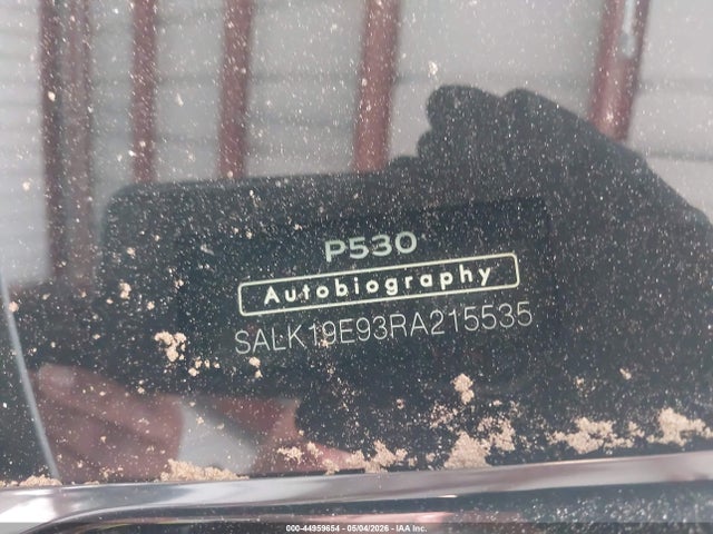 Land Rover Range Rover P530 Autobiography 2024 SALK19E93RA215535 Image 9