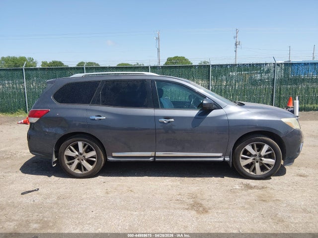 2013 Nissan Pathfinder Platinum მანქანა იყიდება აუქციონზე, vin: 5N1AR2MM6DC632228, აუქციონის ნომერი: 44959675