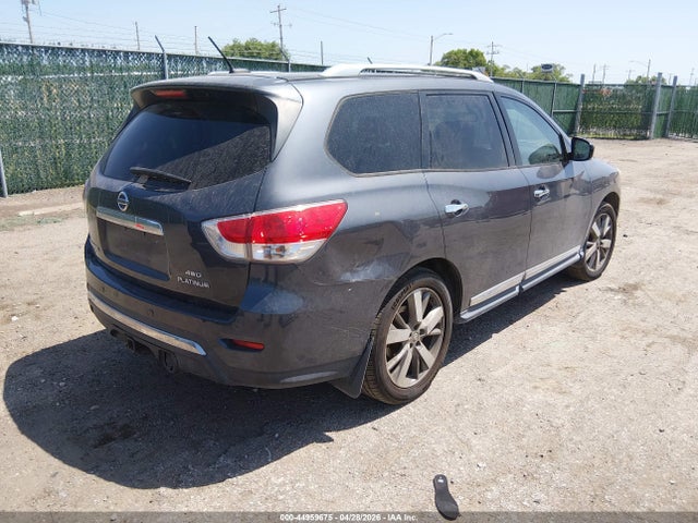2013 Nissan Pathfinder Platinum მანქანა იყიდება აუქციონზე, vin: 5N1AR2MM6DC632228, აუქციონის ნომერი: 44959675