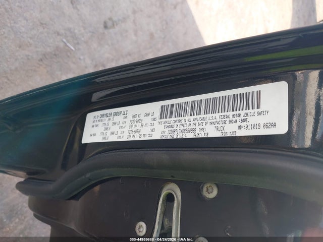 Продаж на аукціоні авто 2013 Ram 1500 Big Horn, vin: 1C6RR7LTXDS580998, номер лоту: 44959688