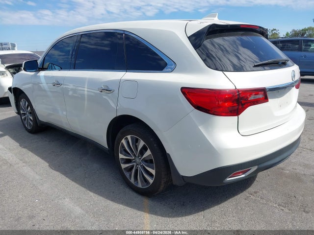 5FRYD4H44GB062078 Acura Mdx Technology Acurawatch Plus Packages/technology Package